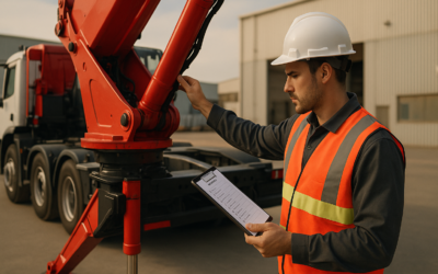 Inspección técnica de grúas móviles 2026: normativa, requisitos y recomendaciones