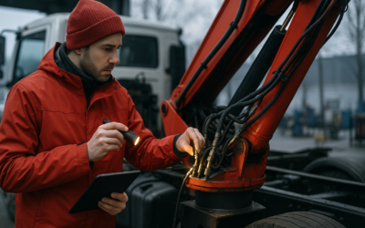 Checklist de mantenimiento preventivo de grúas hidráulicas — enero 2026