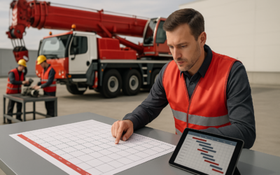 Cómo planificar la revisión anual de grúas: calendario práctico para flotas