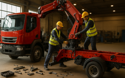 Coste real de instalar carrocería y grúa sobre camión en España: precios orientativos y factores (2026)
