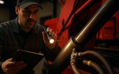 Reparaciones hidráulicas frecuentes en grúas: causas, soluciones y cómo prevenirlas